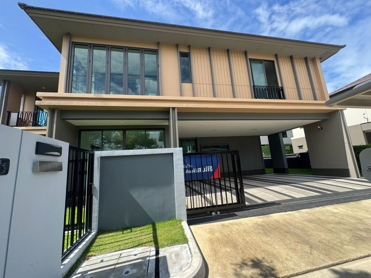 รูป ขายบ้านใหม่! 🏠 ขายบ้านเดี่ยวอัครา299 ตรม. โครงการ บุราสิริ พระราม 2 บ้านเลขที่ 8/145 ราคาพิเศษ  - รูปที่ 1/4