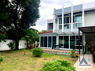 บ้านเดี่ยว นิคมอัญธานี (เจมโมโปลิส) : 🔼🔽 AccomA 📩  4 BR House @Mueang Thong 2 Phase 1 Village (AA44383)