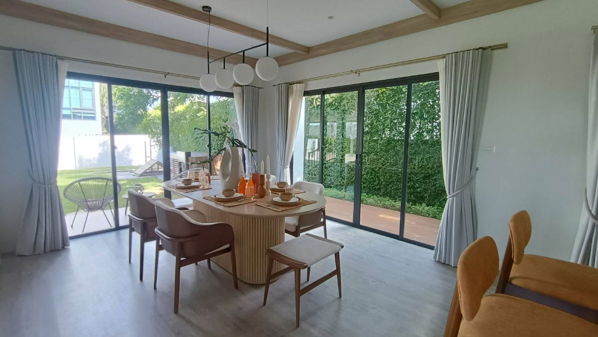 picture 🏡✨ Fully Furnished Show House for Sale – Corner Plot! Saransiri Thian Thale 30 Project | Lupin House No. 8/5 just a short walk to the Clubhouse - 3/16