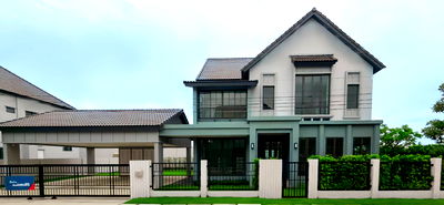 Houses for sale King Mongkut University Of Technology Thonburi, Bang Khunthian Campus : 🏠 Show House for Sale – “Margaret” Type (264 sq.m.) Project: Saransiri Thian Thale 30 | House No. 8/6 🏠
