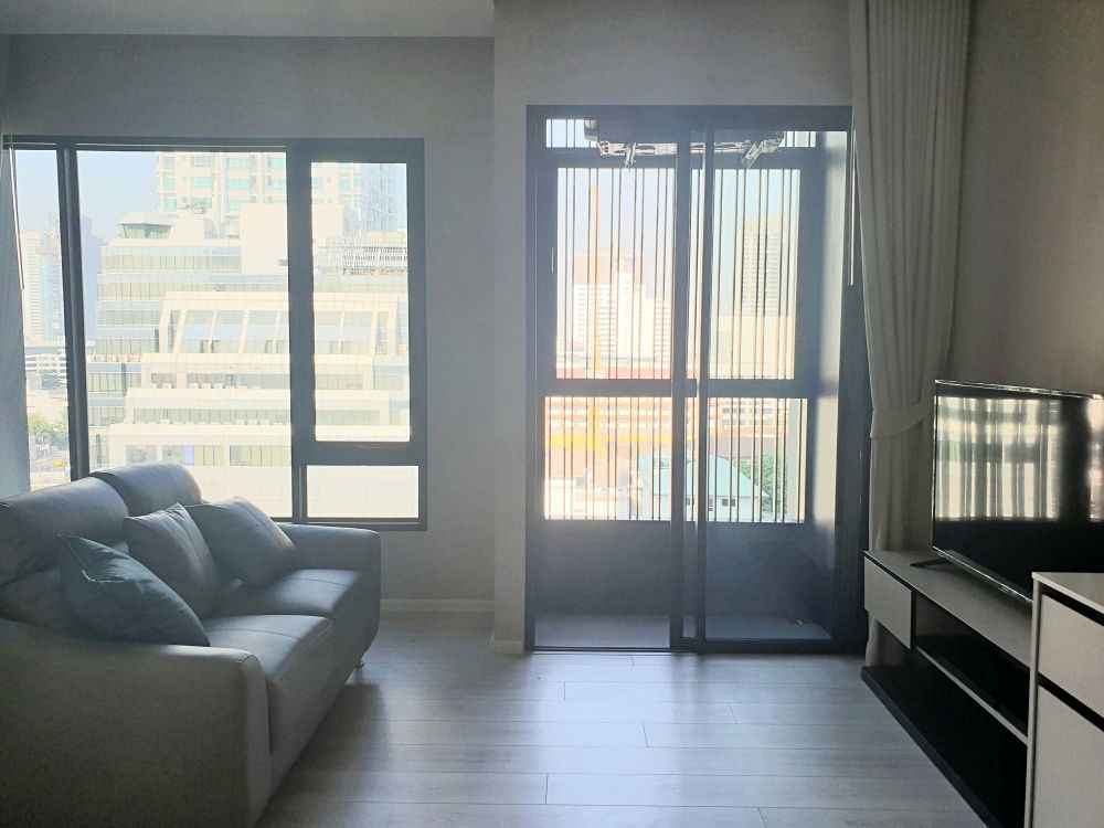 picture TA7547📲Line ID @556ryccg 🚄Studio 29 sqm Floor9 The Room Phayathai Fully furnished near skytrain BTS Phayathai & Airport Link Phayathai - 7/14