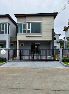 🌈🏡 House for rent, Grand Pleno, Mega Bangna, spacious living space, near Mega Bangna