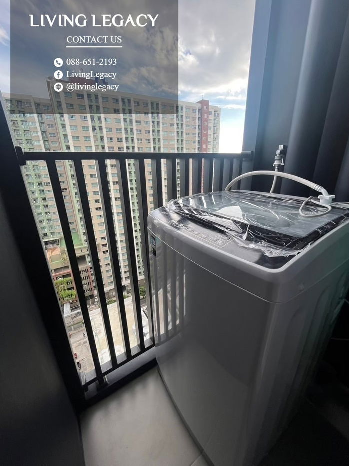picture SR3P1U Condo For Rent The Rich Rama 9 - Srinakarin 28 Sq.M. Floor 16 line id : @livinglegacy - 10/10