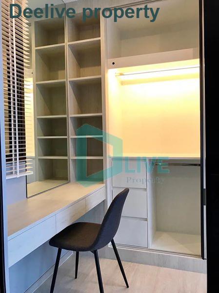 picture DL005715 Condo for rent, Life Asoke - Rama 9 near MRT พระราม 9, ready to move in, call urgently 0656133286 LineID @655ebbvc - 2/8