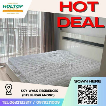 #Z1796 💥050868🔥For Rent: Sky Walk Residences (BTS Phrakanong)