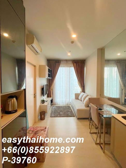 รูป P-39760 ให้เช่า คอนโด เดอะ นิช ไพรด์ ทองหล่อ-เพชรบุรี Bang Kapi, Huai Khwang, Bangkok พร้อมอยู่ ราคาถูก Line Id @easythaihome 085-592-2897 - รูปที่ 5/7