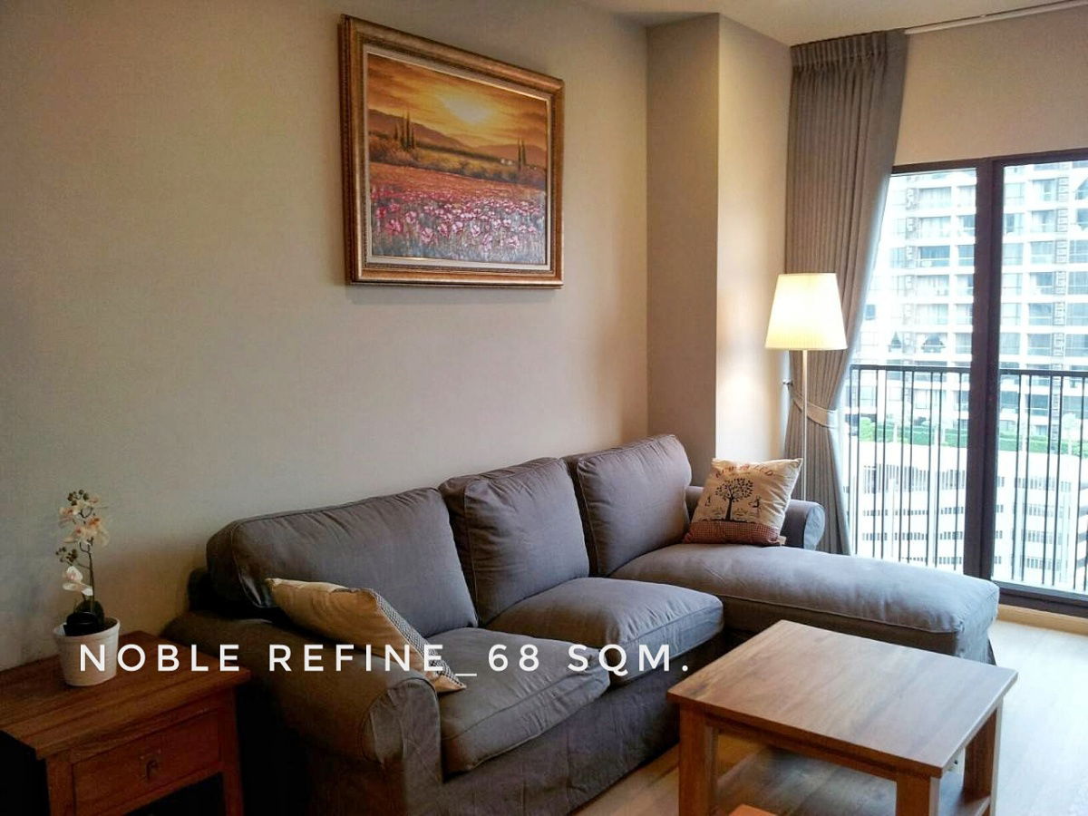 รูป Condo for RENT-Noble Refine 68 sqm. in Phromphong area close to BTS, Emporium  - รูปที่ 2/8