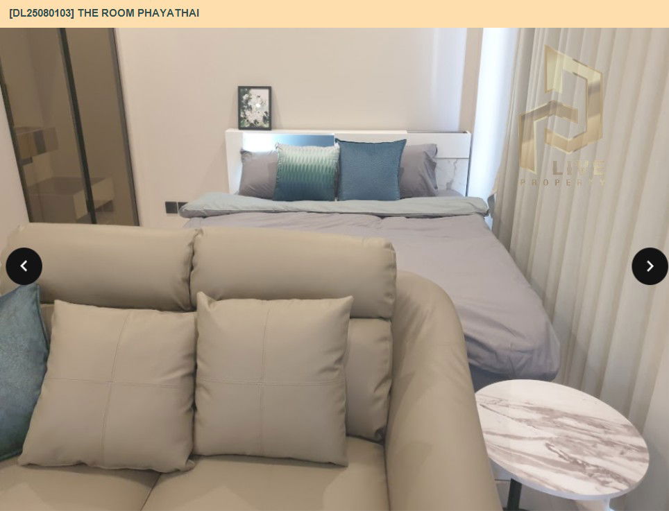 picture DL25080103 Condo for rent, The Room Phayathai near BTS พญาไท, ready to move in, call urgently 0656133286 LineID @655ebbvc - 16/29