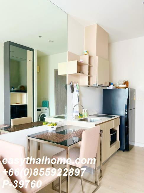 รูป P-39760 ให้เช่า คอนโด เดอะ นิช ไพรด์ ทองหล่อ-เพชรบุรี Bang Kapi, Huai Khwang, Bangkok พร้อมอยู่ ราคาถูก Line Id @easythaihome 085-592-2897 - รูปที่ 3/7