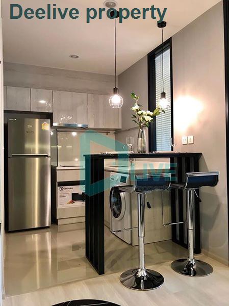 picture DL005715 Condo for rent, Life Asoke - Rama 9 near MRT พระราม 9, ready to move in, call urgently 0656133286 LineID @655ebbvc - 3/8