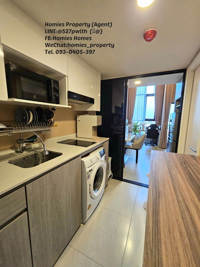 picture Duplex 34sqm. Condo Origin Plug and Play Ramkhamhaeng Triple Station, specious 360° panoramic view! - 6/16
