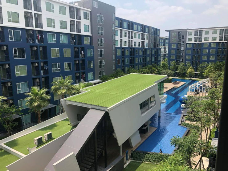 รูป ให้เช่า 🔥🔥Happy Condo Don Mueang The Terminal 🔥🔥 เฟอร์ใหม่ ครบ มีเครื่องซักผ้า ห้องใหม่ - รูปที่ 15/16
