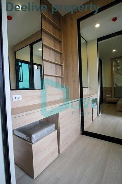 picture DL006284 Condo for rent, Life Asoke - Rama 9 near MRT พระราม 9, ready to move in, call urgently 0656133286 LineID @655ebbvc - 2/8