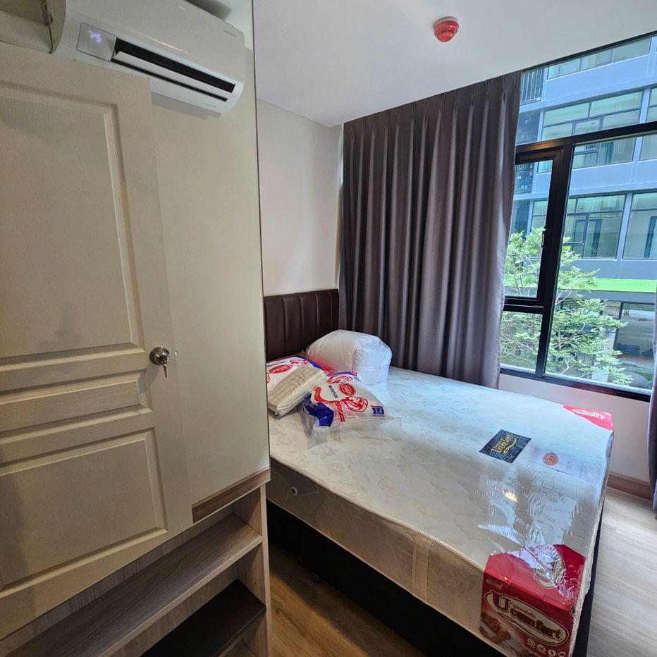 รูป ให้เช่า The Indeed Park Amata ห้องใหญ่ 42 ตรม 2 ห้องนอน 1 ห้องน้ำ 1 ห้องนั่งเล่นใหญ่ พร้อมเฟอนิเจอร์และเครื่องใช้ไฟฟ้า - รูปที่ 17/40
