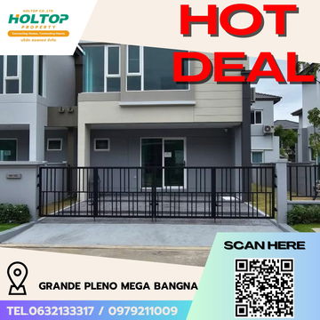 #R5552  🎉 050868 House for rent Grande Pleno Mega Bangna