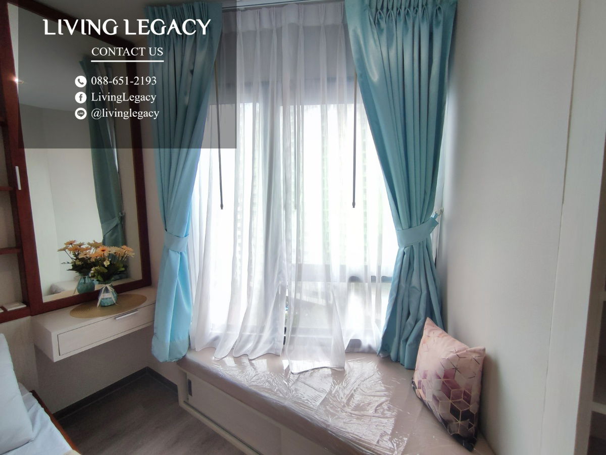 picture SIIC55 Condo For Rent Rich Park @ Triple Station 27 Sq.M. Floor 11 line id : @livinglegacy - 9/10