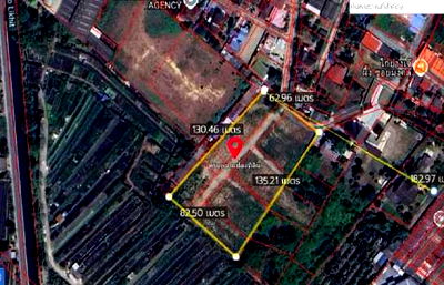 ขายที่ดิน : ขาย ที่ดิน ที่ดินเปล่าถมแล้ว ซอย สุคนธวิท9 กระทุ่มแบน สมุทรสาคร 6 ไร่ 39 ตรว .