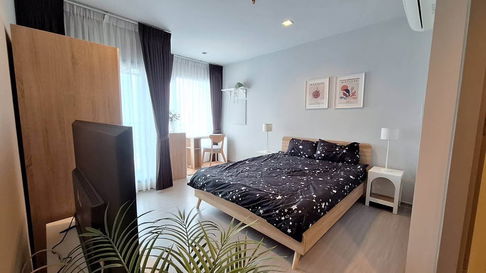 ห้องสวย ให้เช่า 🔥 𝐋𝐢𝐟𝐞 𝐀𝐬𝐨𝐤𝐞-𝐑𝐚𝐦𝐚 𝟗 🔥 Studio 1 ห้องนอน 25 ตร.ม. Fully Furnished  [ 251010]