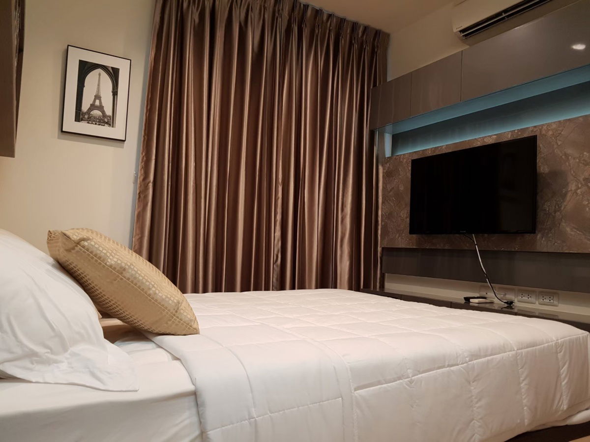 รูป Rhythm Asoke For Rent, MRT Petchaburi, BTS Asoke  (ให้เช่าคอนโด ริทึ่ม อโศก, 1b 1b 32 sqm) - รูปที่ 4/8