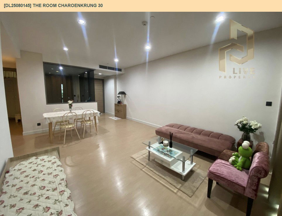 รูป DL25080145 ให้เช่าคอนโด เดอะ รูม เจริญกรุง 30 (The Room Charoenkrung 30) ใกล้ BTS สะพานตากสิน พร้อมเข้าอยู่ โทรด่วน 0638692663 LineID @534wlwof - รูปที่ 6/20