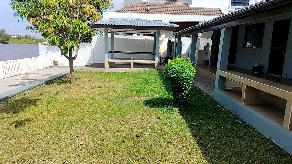 รูป ให้เช่า บ้านเดี่ยว 2 ชั้น 150 ตรว. สวย ๆ บรรยากาศร่มรื่น หลังบ้านติดทะเลสาป อยู่ ใกล้ BIG C แจ้งวัฒนะ - รูปที่ 11/37