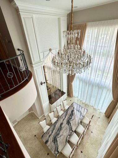 3-bed townhouse for rent, 350 sqm, 46.3 sq wah, Ladawan Na Chaopraya