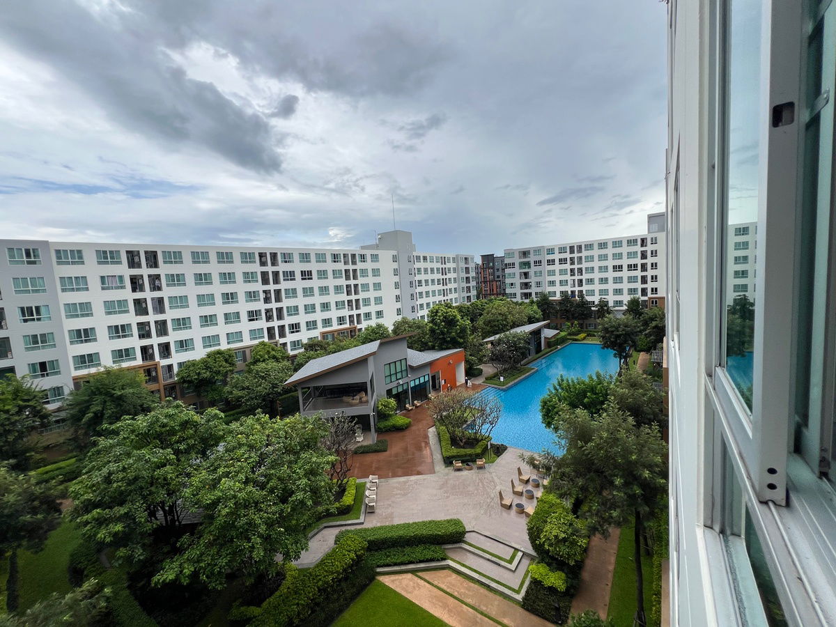picture ✅For rent: D Condo Nim, pool view, 6th floor, Building A, 30 sq m. ☎️064-792-4426 - 11/11
