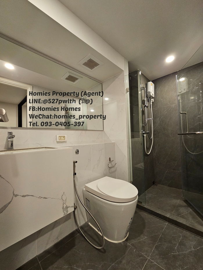 picture Duplex 34sqm. Condo Origin Plug and Play Ramkhamhaeng Triple Station, specious 360° panoramic view! - 9/16