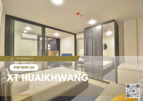 ให้เช่า 📍 XT HUAIKHWANG 📍 เฟอร์นิเจอร์ และ เครื่องใช้ไฟฟ้าครบ ใกล้ BTS ห้วยขวาง
