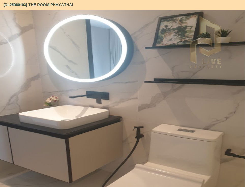 picture DL25080103 Condo for rent, The Room Phayathai near BTS พญาไท, ready to move in, call urgently 0656133286 LineID @655ebbvc - 8/29