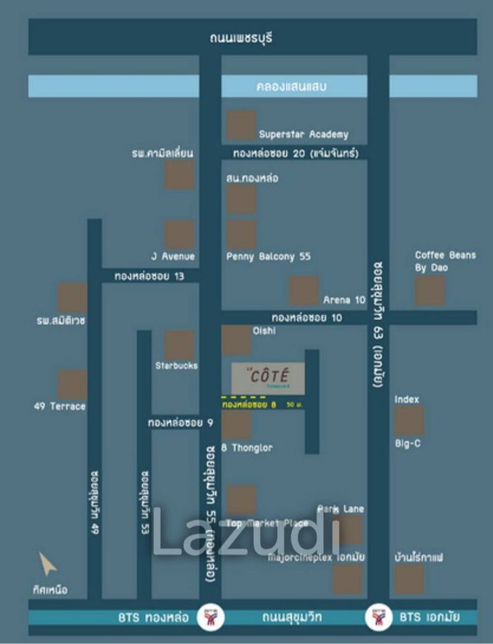 รูป 📣For Rent : Le Cote Thonglor 8 🔥-  33sqm 1BR 19,000 bts thong lor - รูปที่ 14/14
