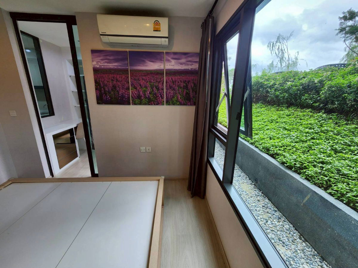 รูป ขายถูก คอนโด Life ปิ่นเกล้า ติดรถไฟฟ้า 35 ตรม.1 ห้องนอน 1รับแขก ชั้น5 วิวสวน สไตล์บ้านพักตากอากาศ เพียง 2.99mb  - รูปที่ 18/20