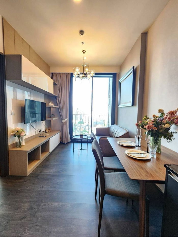 picture ‼️For rent✨Edge Sukhumvit 23🔥Line ID: @034etfin 📲1 bedroom 1 bathroom‼️ MRT Sukhumvit 200 meters💙BTS Asok 250 meters💚 - 1/9