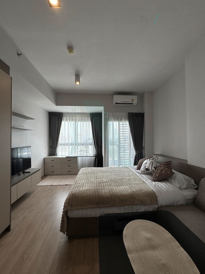 picture 🎉 For Rent Condo IDEO RAMA 9 - ASOKE Building 1, Floor 29,Studio, Room size 27 sqm - 3/8