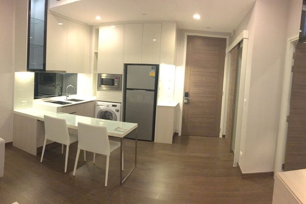 picture 🔥 For Rent !! 🔥 Code C20230202552..........Q Asoke, 1 bedroom, 1 bathroom, pool view, high floor 14++, furnished, ready to move in 📣📣 - 3/6