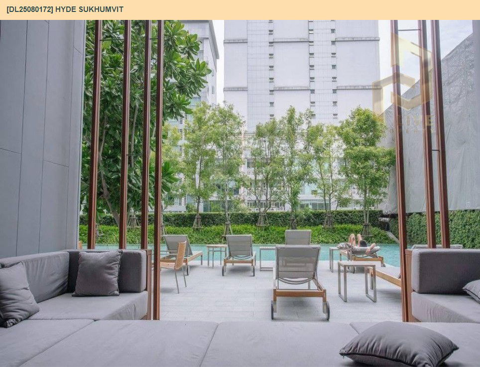 รูป MDL25080172 ให้เช่าคอนโด ไฮด์ สุขุมวิท (Hyde Sukhumvit) ใกล้ BTS นานา พร้อมเข้าอยู่ โทรด่วน 0638692663 LineID @655ebbvc - รูปที่ 15/15