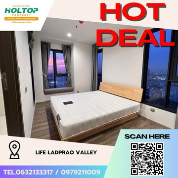 #Z1811💥060868🔥 Condo for rent: Life Ladprao Valley