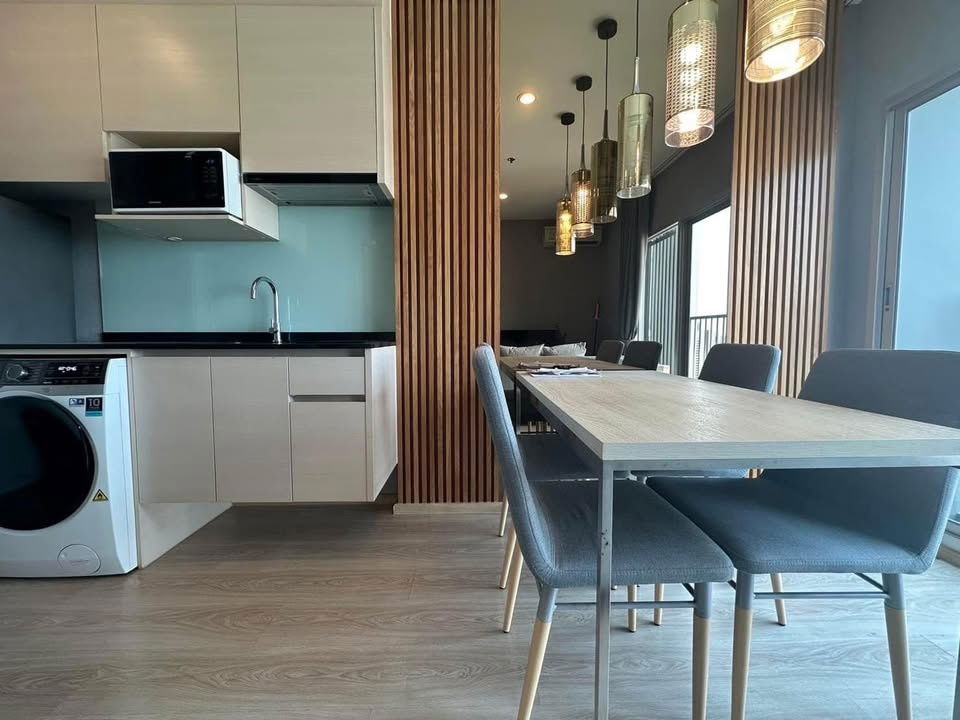 picture For Rent NOBLE REVOLVE RATCHADA Fully Furnished (Near MRT Thailand Cultural Centre Station) - 4/8