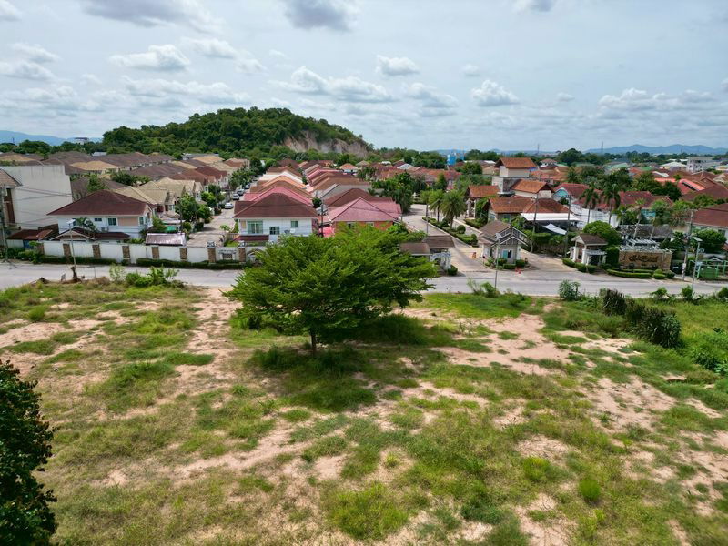 รูป ขายที่ดินแปลงสวย ศรีราชา แหล่งชุมชน ตรงข้ามหมู่บ้านมณีรินเพลส  - รูปที่ 5/11