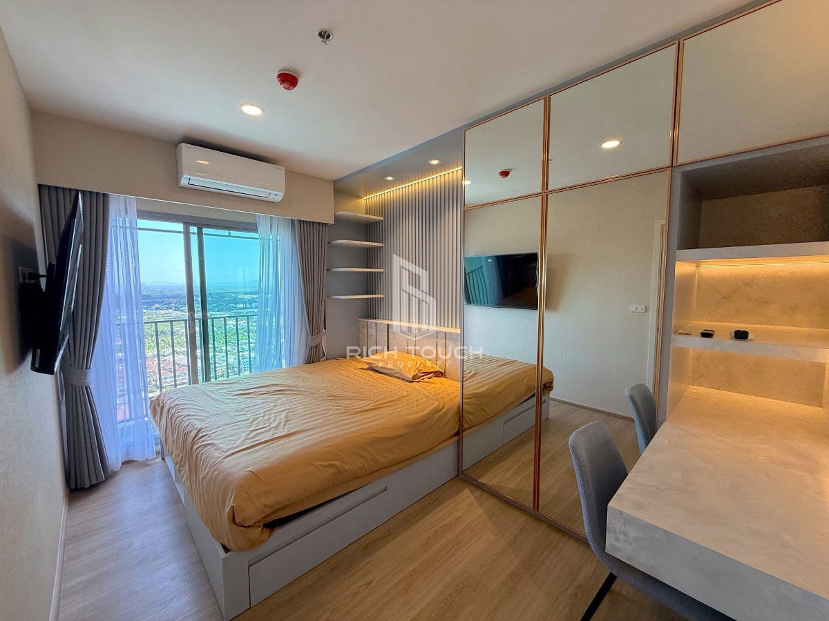 รูป Condo Escent Hatyai #ให้เช่า 30,000 บาท ชั้น 28 ห้องมุม ทิศตะวันออก, ทิศใต้  . - รูปที่ 3/17