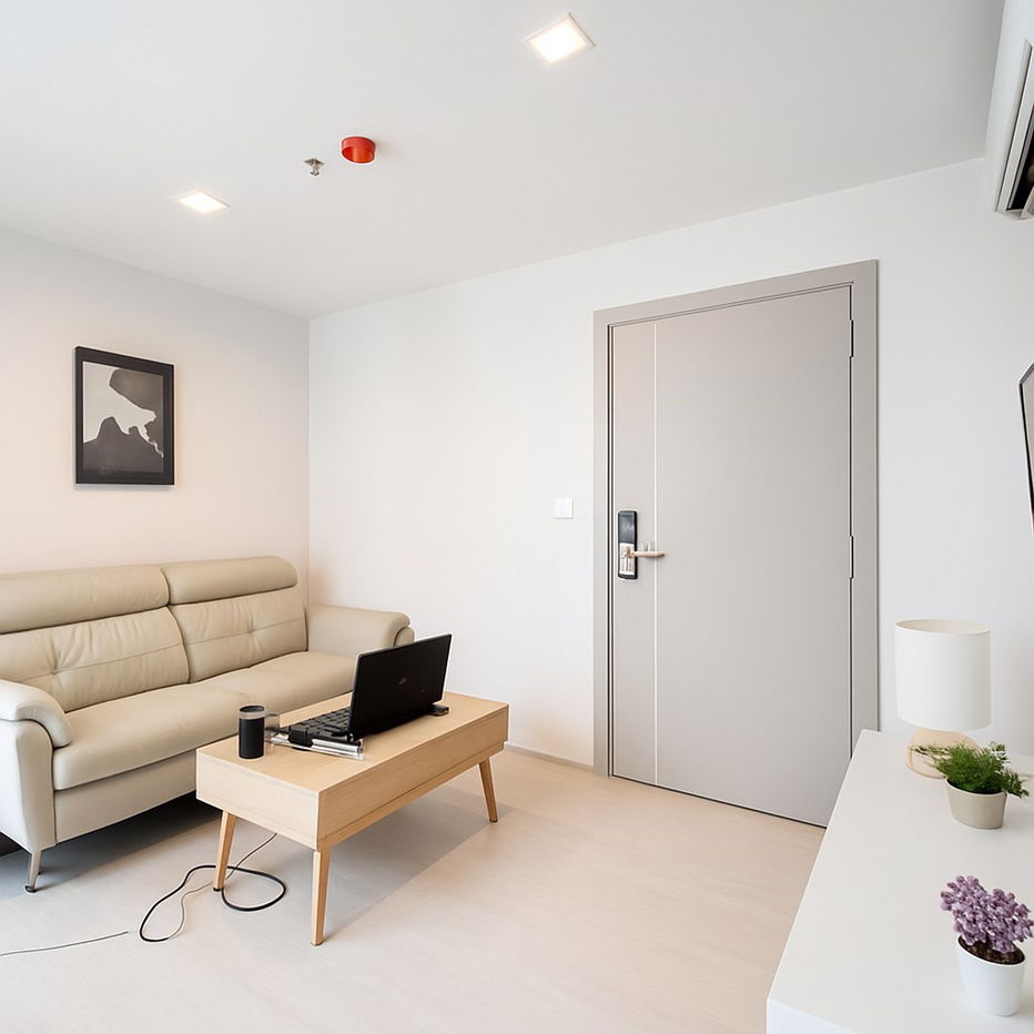 รูป 🔥🔥Best price!! Garden view 1b1b 3.95mb - Life Asoke - Rama 9 📞Call 096 896 5953 - รูปที่ 1/6