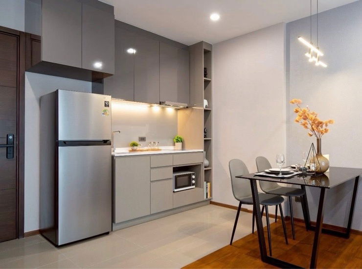 picture The Vertical Aree 1 Bedroom | 52 SQ.M. | Fully Furnished 💸 For Rent: Only 28,000 THB/Month - 4/7