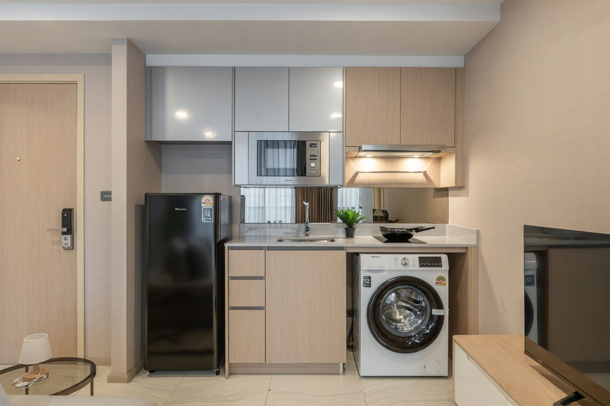 รูป ให้เช่าคอนโด Walden Asoke ใกล้ MRT สุขุมวิท 35,000 บาท รหัสทรัพย์: RS1250 - รูปที่ 12/14