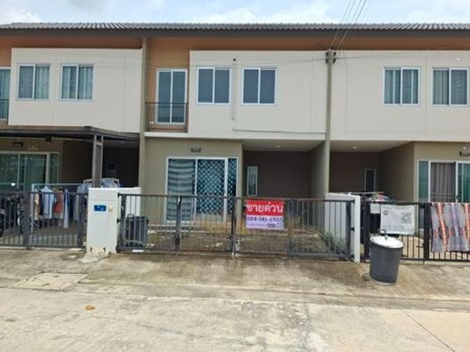 3-bed townhouse for sale, 103 sqm, 16 sq wah, Baanpruksa Latkrabang - Chalongkrung