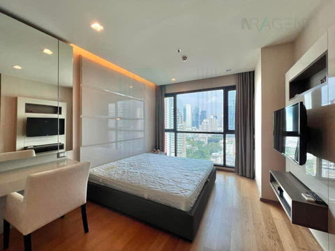 📌 For Rent Condo THE ADDRESS SATHORN Building 1, Floor 18,1 bed room, Room size 55.00 sqm