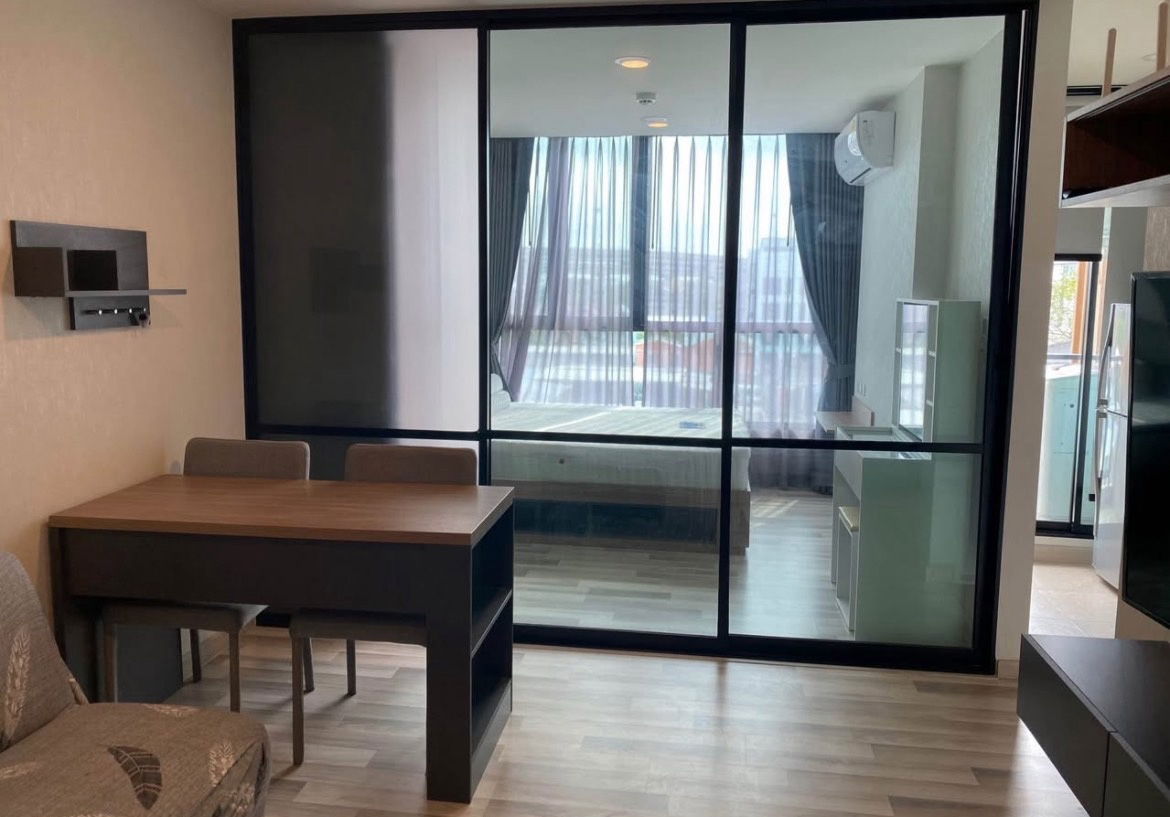 รูป ให้เช่า 𝗧𝗵𝗲 𝗖𝘂𝗯𝗲 𝗣𝗿𝗲𝗺𝗶𝘂𝗺 𝗥𝗮𝗺𝗶𝗻𝘁𝗿𝗮 𝟯𝟰 🏡 𝟵,𝟱𝟬𝟬 มีเครื่องซักผ้า พร้อมอยู่‼️#ตอบแชทไว 🔥🔥 รหัส B229 - รูปที่ 2/6