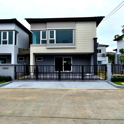 บ้านแฝดให้เช่า : TH09 ให้เช่าบ้านแฝด บ้านใหม่ ไม่เคยเข้าอยู่ ไม่เคยปล่อยเช่า พร้อมเข้าอยู่ได้เลย โครงการ Grande Pleno Mega Bangna แกรนด์ พลีโน่ เมกา บางนา 
