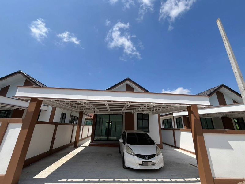 รูป บ้านเดี่ยวชั้นเดียว สไตล์ Modern พร้อมอยู่  - รูปที่ 2/5