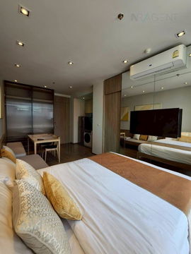🔺 For Rent Condo PARK 24 Building 1, Floor 20,1 bed room, Room size 28 sqm