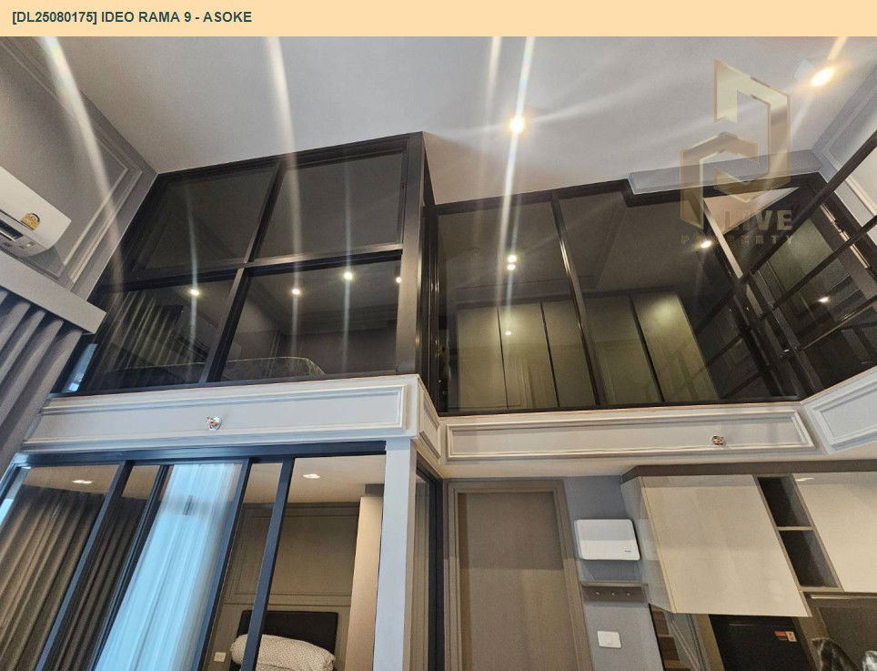 picture DL25080175 Condo for rent, IDEO Rama 9 - Asoke near MRT พระราม 9, ready to move in, call urgently 0656133286 LineID @655ebbvc - 11/13